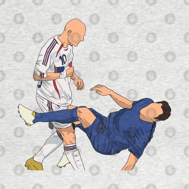 Zinedine Zidane by SickSticksCo